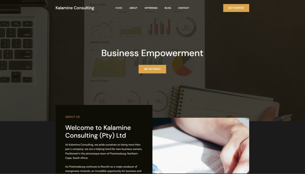 kalamine-consulting-website Kalamine Consulting Website Design